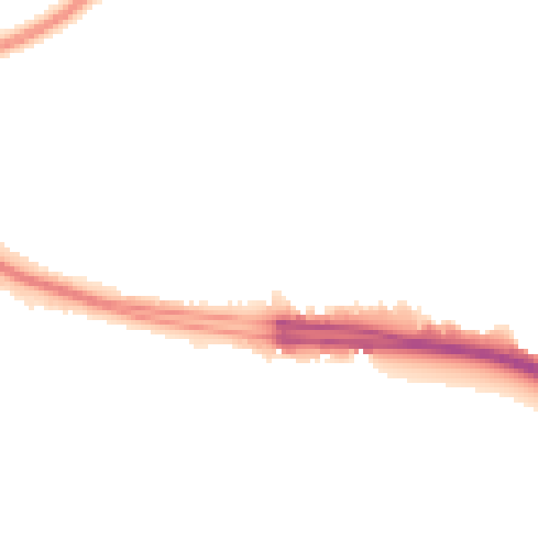 Night-time road noise heatmap for SO15 8PH