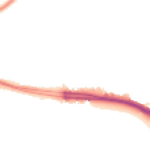 Night-time road noise heatmap for SO15 8PJ