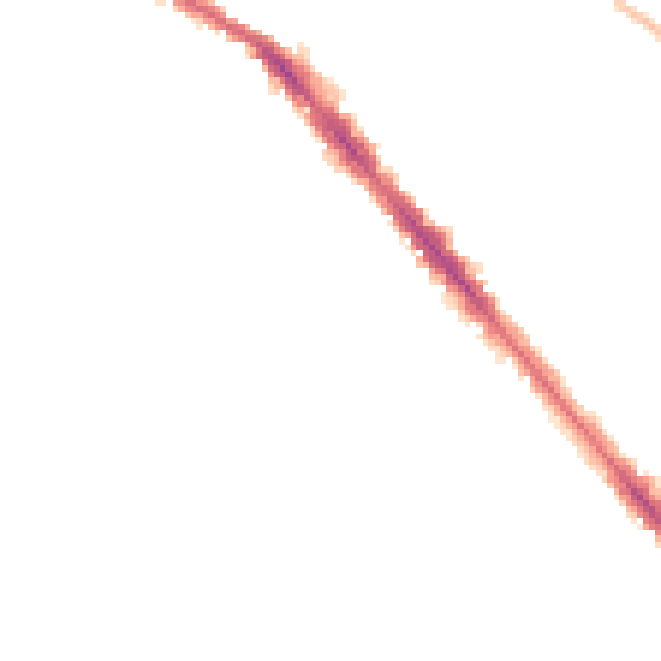 Night-time road noise heatmap for SO15 8PY