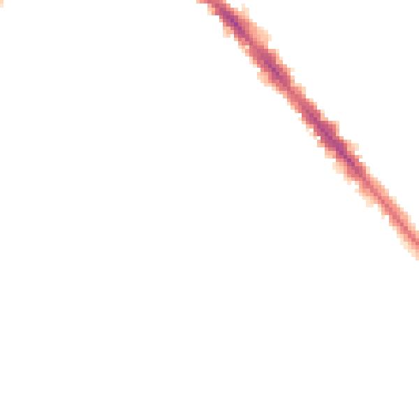 Night-time road noise heatmap for SO15 8QB