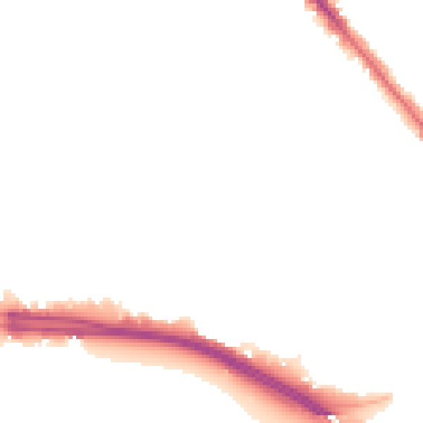 Night-time road noise heatmap for SO15 8QU