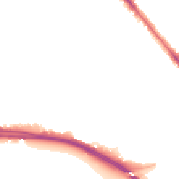 Night-time road noise heatmap for SO15 8QW