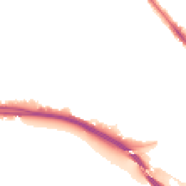 Night-time road noise heatmap for SO15 8RJ