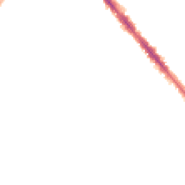 Night-time road noise heatmap for SO15 8SA