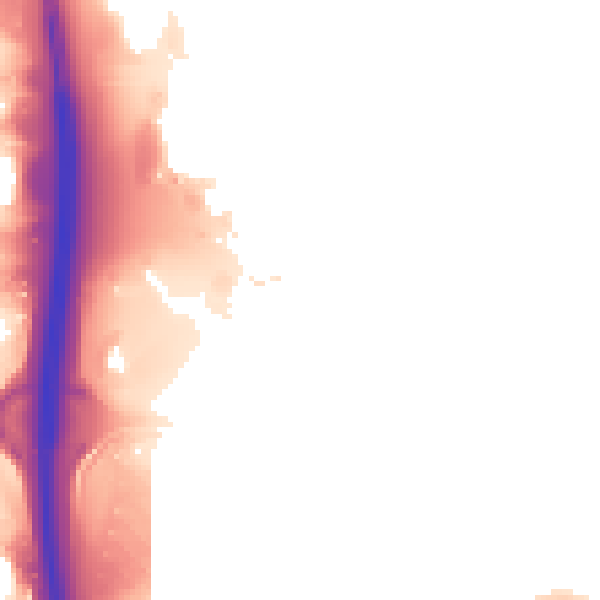 Night-time road noise heatmap for SO16 0AX