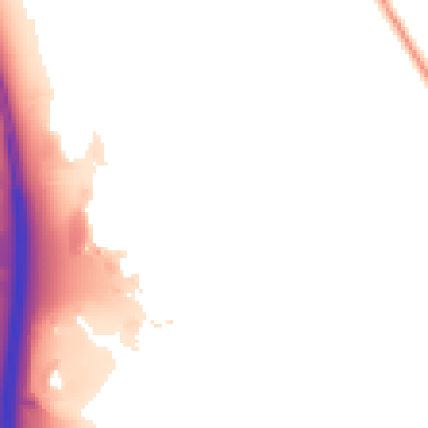 Night-time road noise heatmap for SO16 0BP