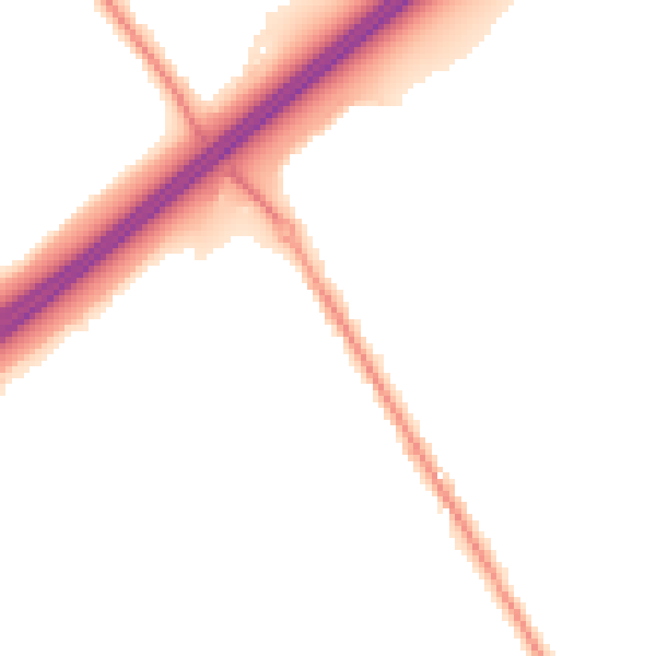 Night-time road noise heatmap for SO16 0XA