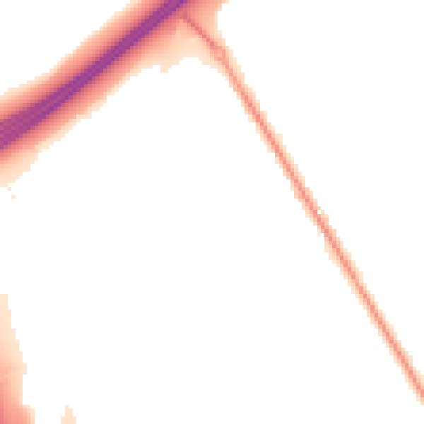 Night-time road noise heatmap for SO16 0XH