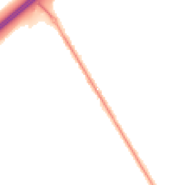 Night-time road noise heatmap for SO16 0XJ