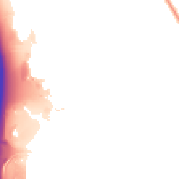 Night-time road noise heatmap for SO16 0XR