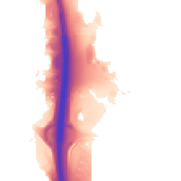 Night-time road noise heatmap for SO16 0XU