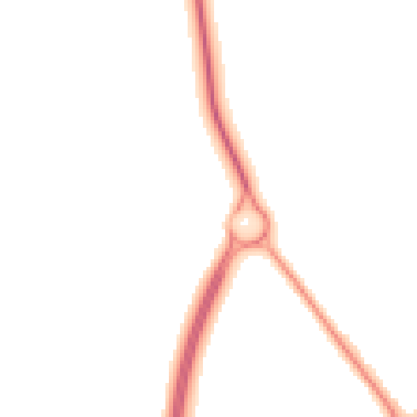 Night-time road noise heatmap for SO16 0XX