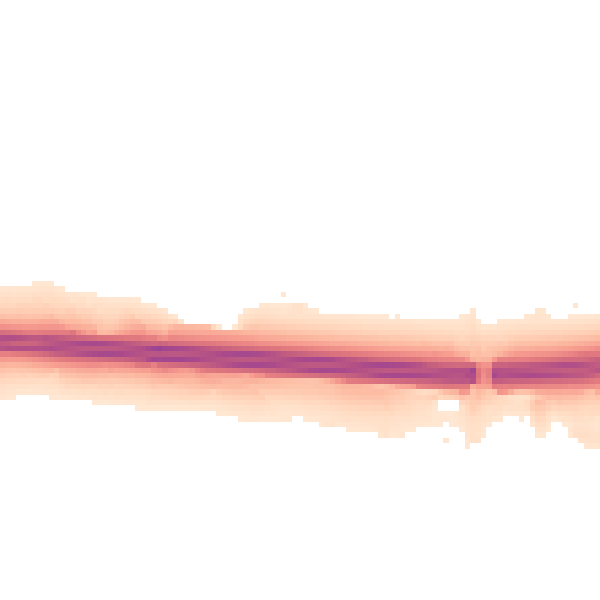 Night-time road noise heatmap for SO16 0YB