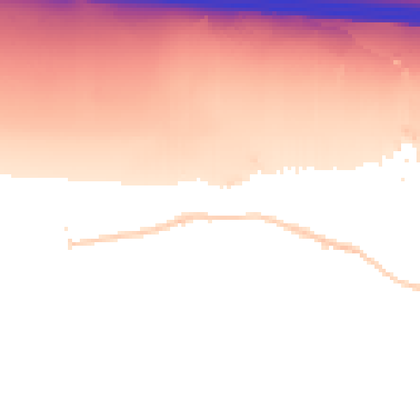 Daytime road noise heatmap for SO16 0YE