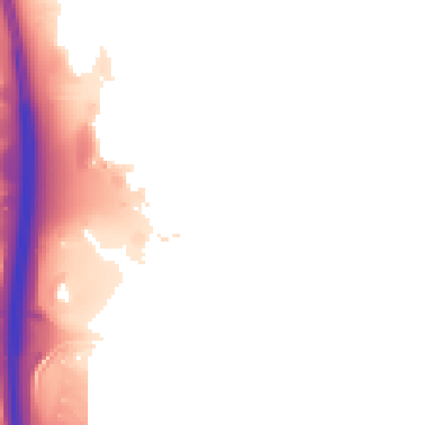 Night-time road noise heatmap for SO16 0YF