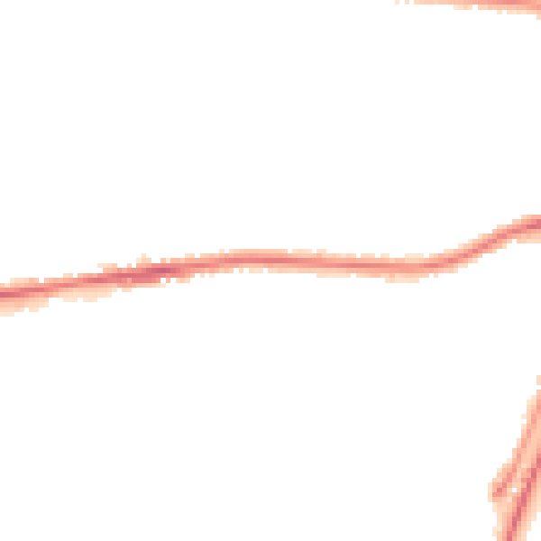 Night-time road noise heatmap for SO16 3AU