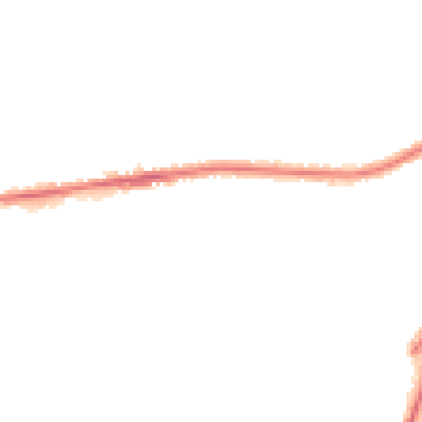 Night-time road noise heatmap for SO16 3AW