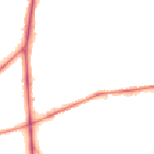 Night-time road noise heatmap for SO16 3GE