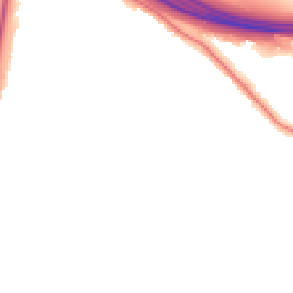 Night-time road noise heatmap for SO16 3PJ