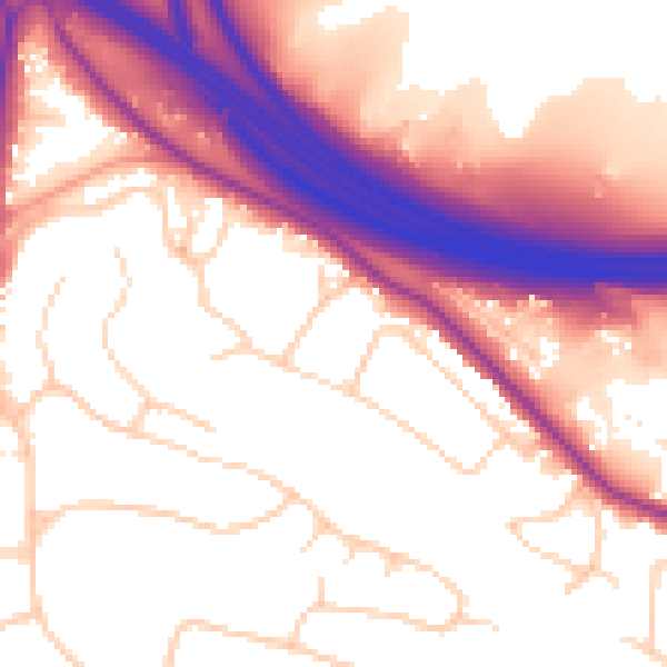 Daytime road noise heatmap for SO16 3QN