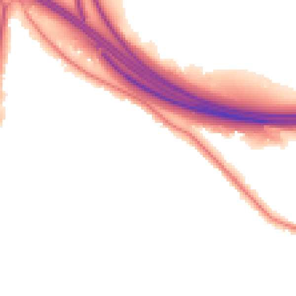 Night-time road noise heatmap for SO16 3QN
