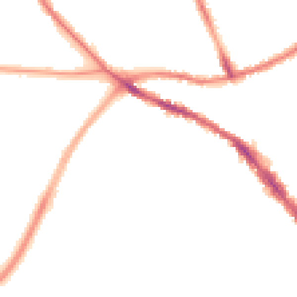 Night-time road noise heatmap for SO16 4DH