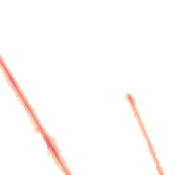 Night-time road noise heatmap for SO16 5ER