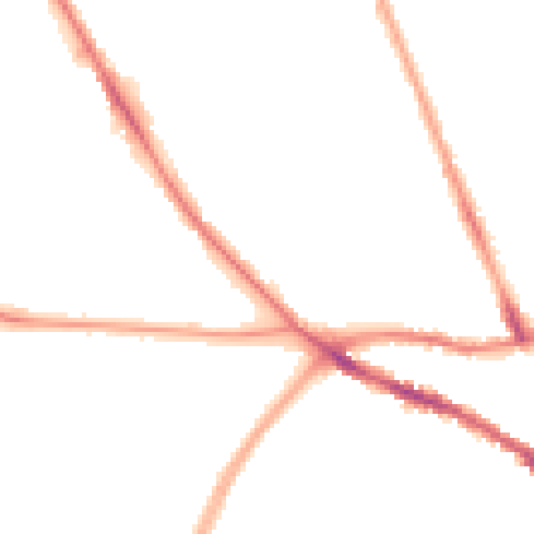 Night-time road noise heatmap for SO16 6DG