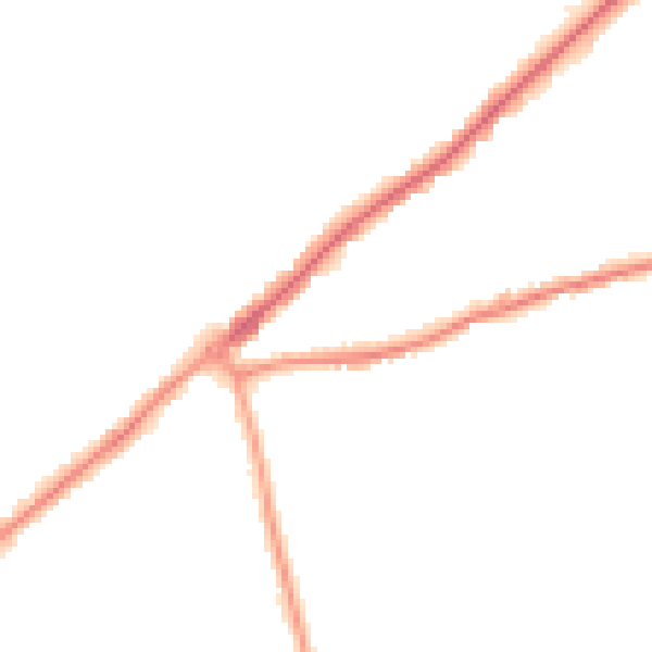 Night-time road noise heatmap for SO16 7AN