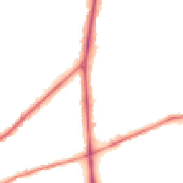Night-time road noise heatmap for SO16 7DR