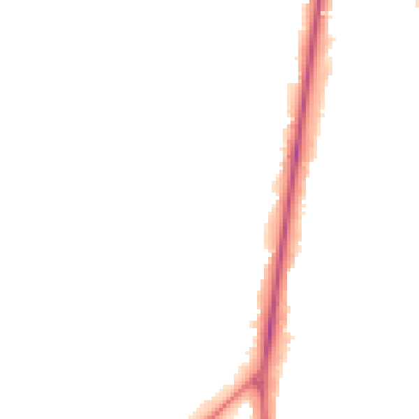 Night-time road noise heatmap for SO16 7FL