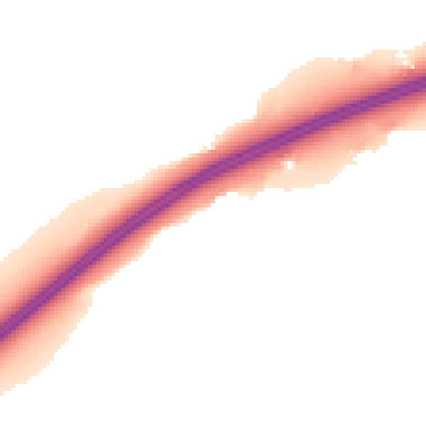 Night-time road noise heatmap for SO16 8AJ