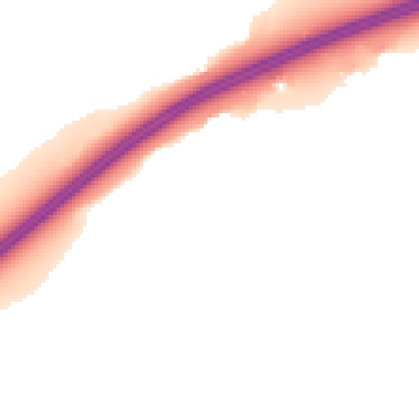 Night-time road noise heatmap for SO16 8AT
