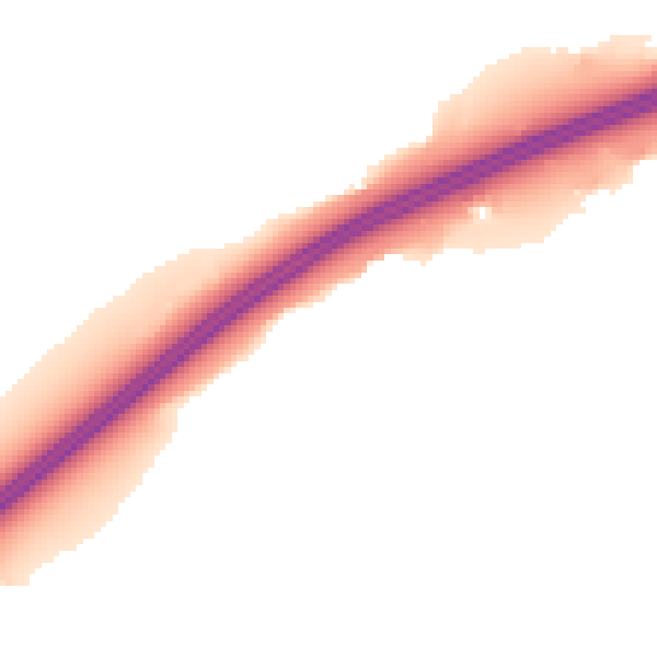 Night-time road noise heatmap for SO16 8AW