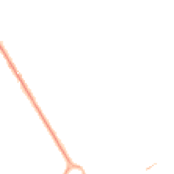 Night-time road noise heatmap for SO16 8BS
