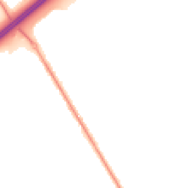 Night-time road noise heatmap for SO16 8DS