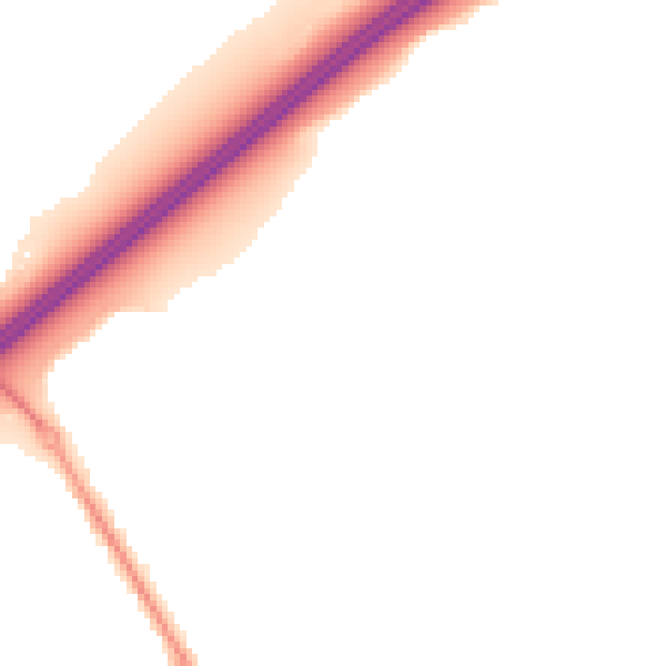 Night-time road noise heatmap for SO16 8LH