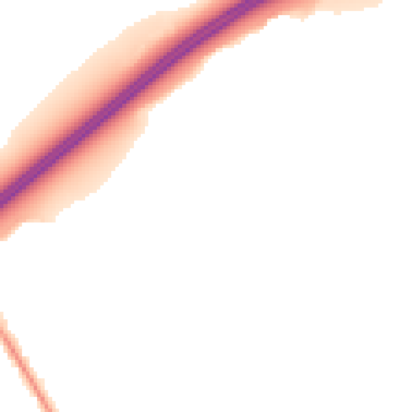 Night-time road noise heatmap for SO16 8LN