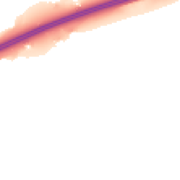 Night-time road noise heatmap for SO16 8NP