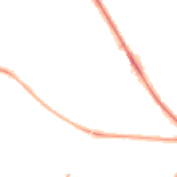 Night-time road noise heatmap for SO16 9EY