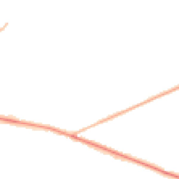Night-time road noise heatmap for SO19 1DQ