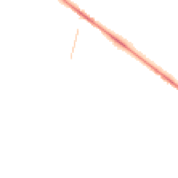 Night-time road noise heatmap for SO19 8NY