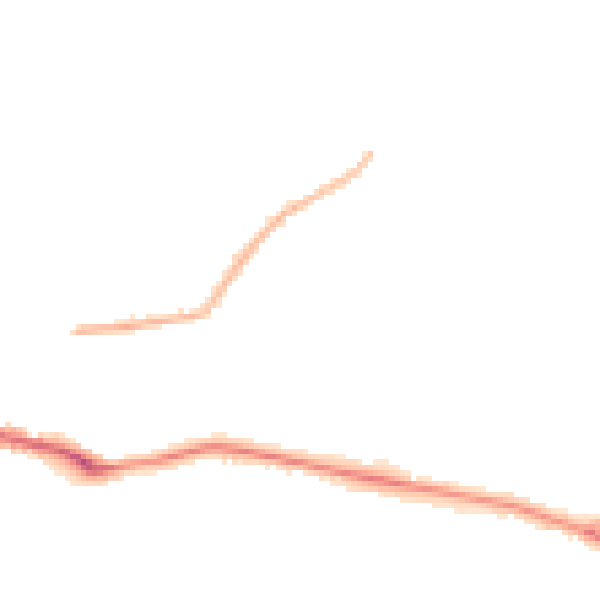Night-time road noise heatmap for SO19 8TA