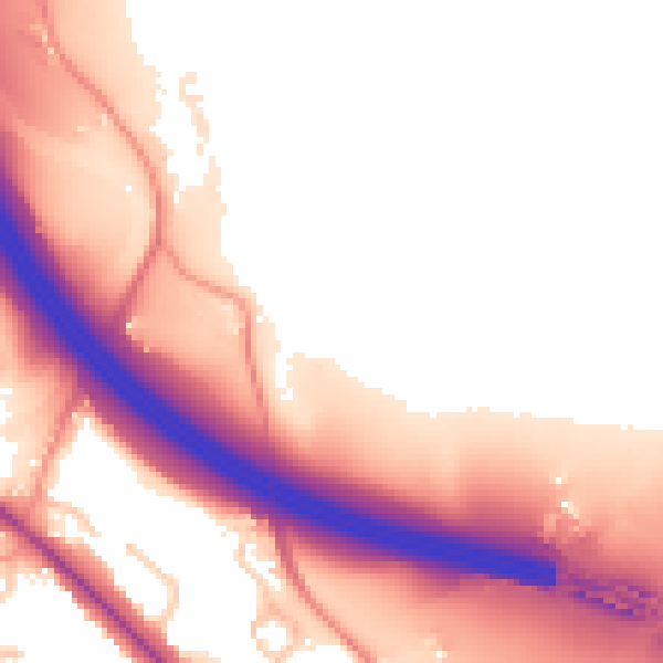 Daytime road noise heatmap for SO31 1AA