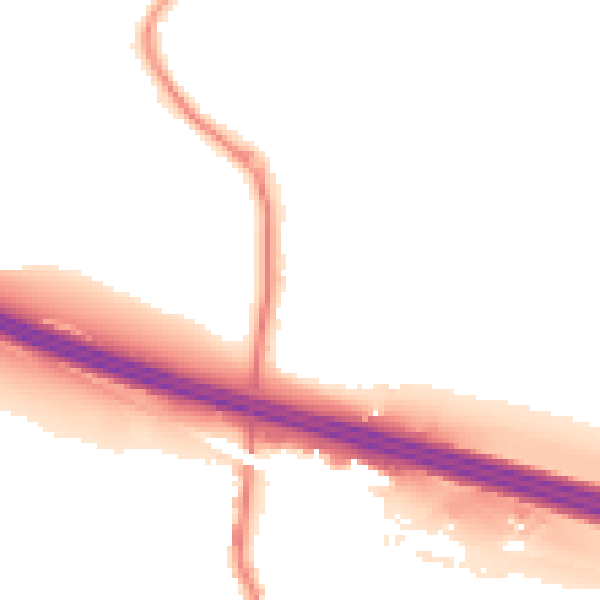 Night-time road noise heatmap for SO31 1BG
