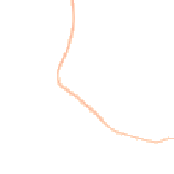 Night-time road noise heatmap for SO31 4LU