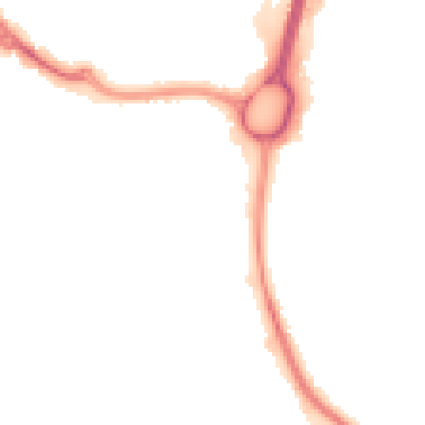 Night-time road noise heatmap for SO31 6DL