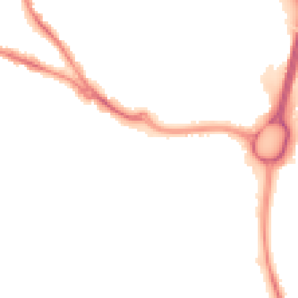 Night-time road noise heatmap for SO31 6QN