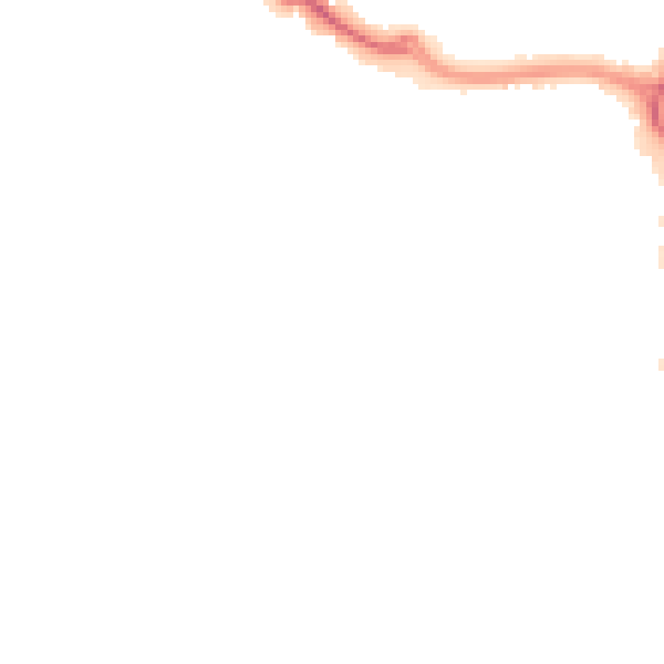 Night-time road noise heatmap for SO31 6TD