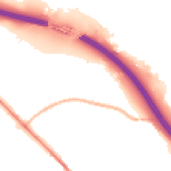 Night-time road noise heatmap for SO31 7DJ